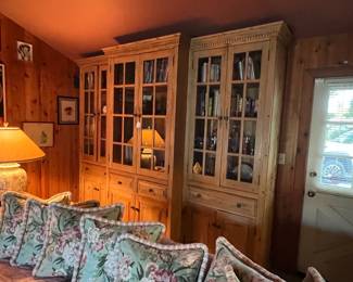 These three bookcases hold a good amount of classic photographic equipment, more books, and a large collection of LaserDisc movies.