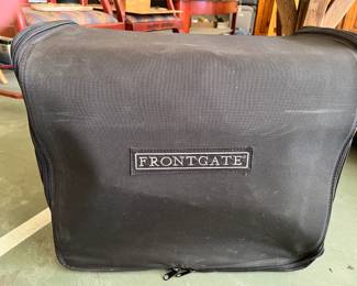 This is the same Frontgate air mattress and frame in the carrying case.