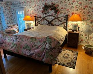 Another bed is seen here, possibly queen, possibly full.  Come by the sale and find out.