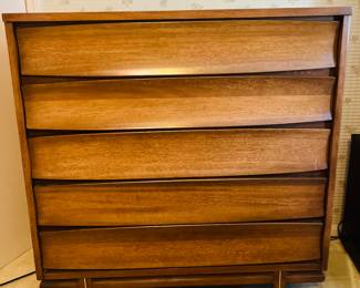 A Mcm united furniture company chest. 