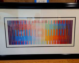 Signed Artwork by Yaakov Agam