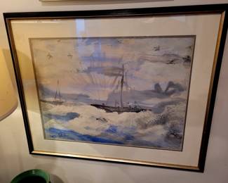 Original watercolor by Mary Keuber