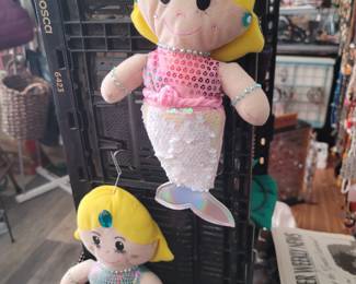 Handmade mermaid dolls