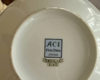 ACI fine china japan cecilia 9143