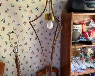 brass mcm lamp