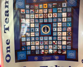 The fabric of the air force poster