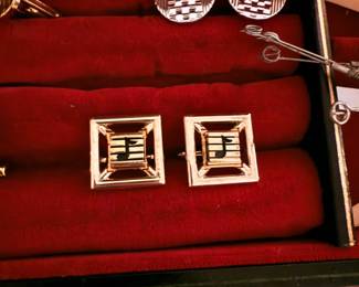 cuff links music note