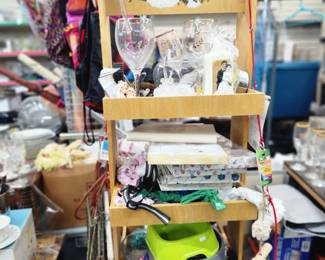 Pet supplies and display stand