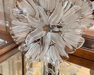 Crystal Floral plate