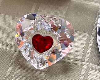 Swarovski crystal Heart