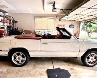 82 Chrysler Convertible LeBaron VIN#1C3BC45B4CG180723