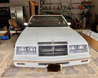 82 Chrysler Convertible LeBaron VIN#1C3BC45B4CG180723