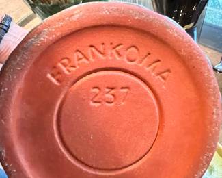 Frankoma leaf pottery 