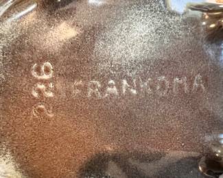 Frankoma leaf pottery 