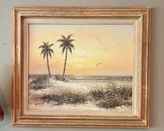 Dunes Seaside Painting by Gordon