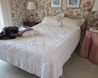 Brass bed-$175