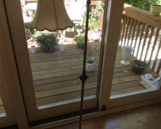 Antique floor lamp