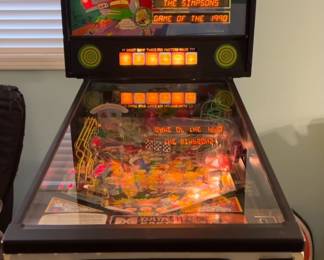 The Simpsons Pin Ball Machine