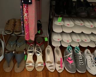 Sizes 10M-W, shoe racks and shoe storage protectors