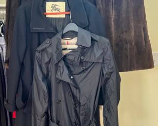 Two Burberry on front left