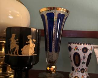 Antique and Vintage Czech Glass: Moser, Biedermeier
