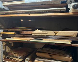 Large Vintage Frames and Supplies