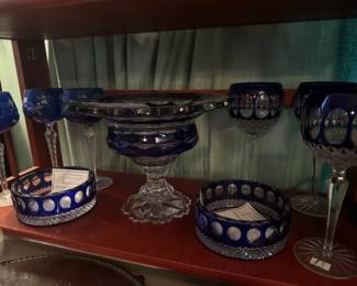 Cobalt Cut to clear - some antique