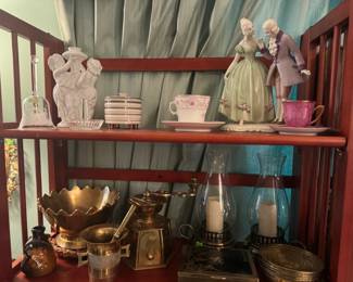 Brass Bowls, Brass coffee grinder, Brass mortar and pestle