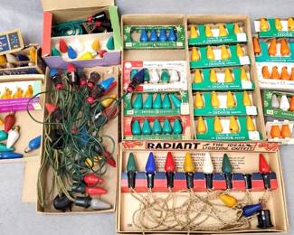 NG073 Vintage Christmas Light Bulbs