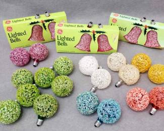 NG052 Lighted Ice Ball Bulbs and Bell Bulbs