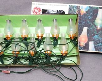 NG005 GE Merry Midget Colonial Christmas Lights