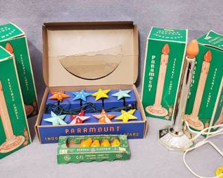 NG095 Vintage Paramount Electric Candles and Star Lights