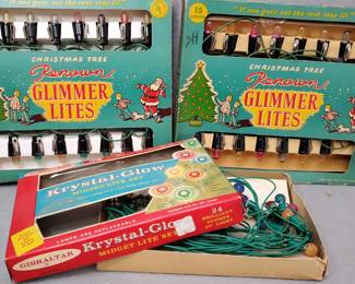 NG112 Mid Century Renown Glimmer Lites, Krystal Glow Lights