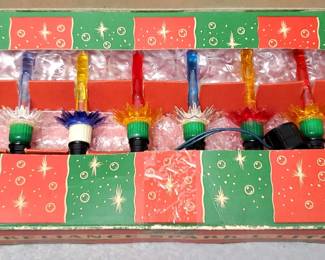 NG084 Vintage Reliance SparkLite Christmas Bubble Lights