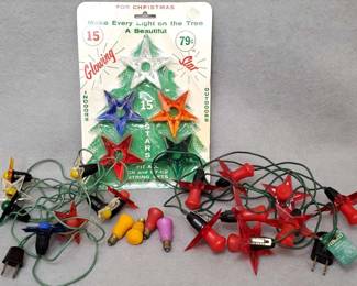 NG071 Vintage Starburst Christmas Lights