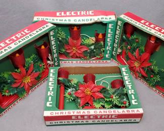 NG078 Vintage Electric Decorative Candelabras