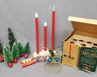 NG067 Vintage Christmas Decor and Trees