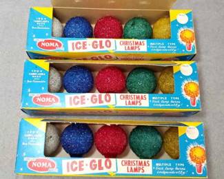 NG029 Noma IceGlo Christmas Light Bulbs