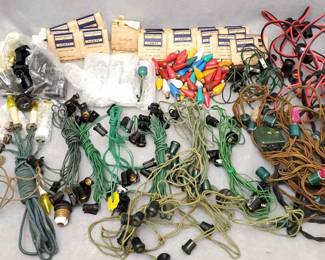 NG134 Vintage and Antique Christmas Lights, Parts for Repair and Bulbs