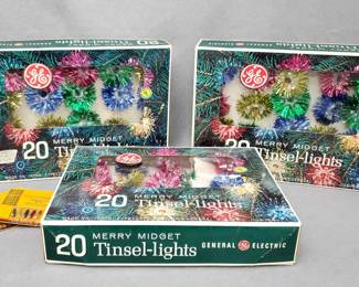 NG030 GE Merry Midget Tinsel Lights