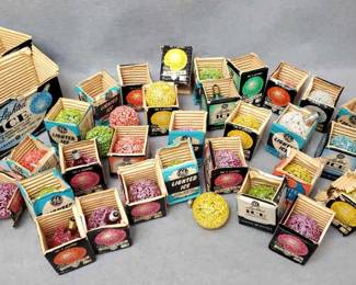 NG114 Lighted Ice Christmas Snowball Light Bulbs