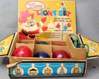 NG011 Vintage Texmas Big Ball Light Set