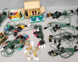 NG121 Vintage C6 Mazda and Gilbert Christmas Lights