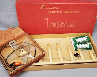 NG136 Mid Century Noma Electric Candelabra and Star
