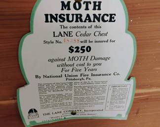 White Painted Lane Cedar Chest