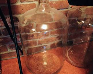 Three 6 Gallon Glass Jugs