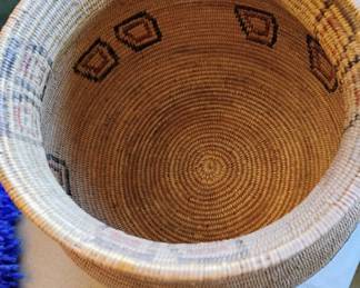 Native American Pit River Basket