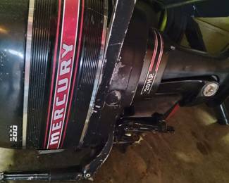 Kiekhaefer Mercury Merc 200 Outboard Boat Motor