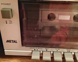 Sharp Stereo Cassette Deck – RT-100