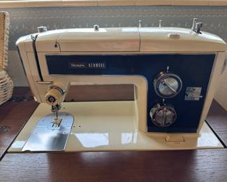 Sears Kenmore Sewing Machine & Cabinet - Model 1803